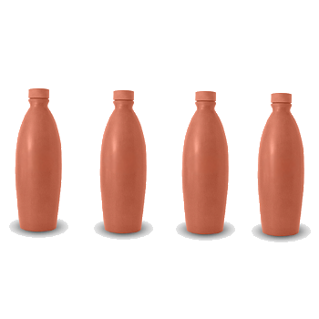 Water Bottle Combo (1 Liter) – 4 Bottle